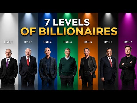 The 7 Levels of Billionaires Explained In 15 Minutes 