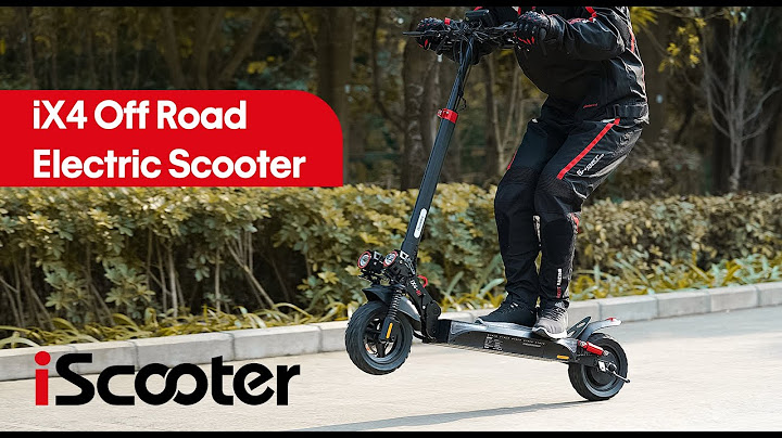 iScooter iX4 800W Off Road Electric Scooter