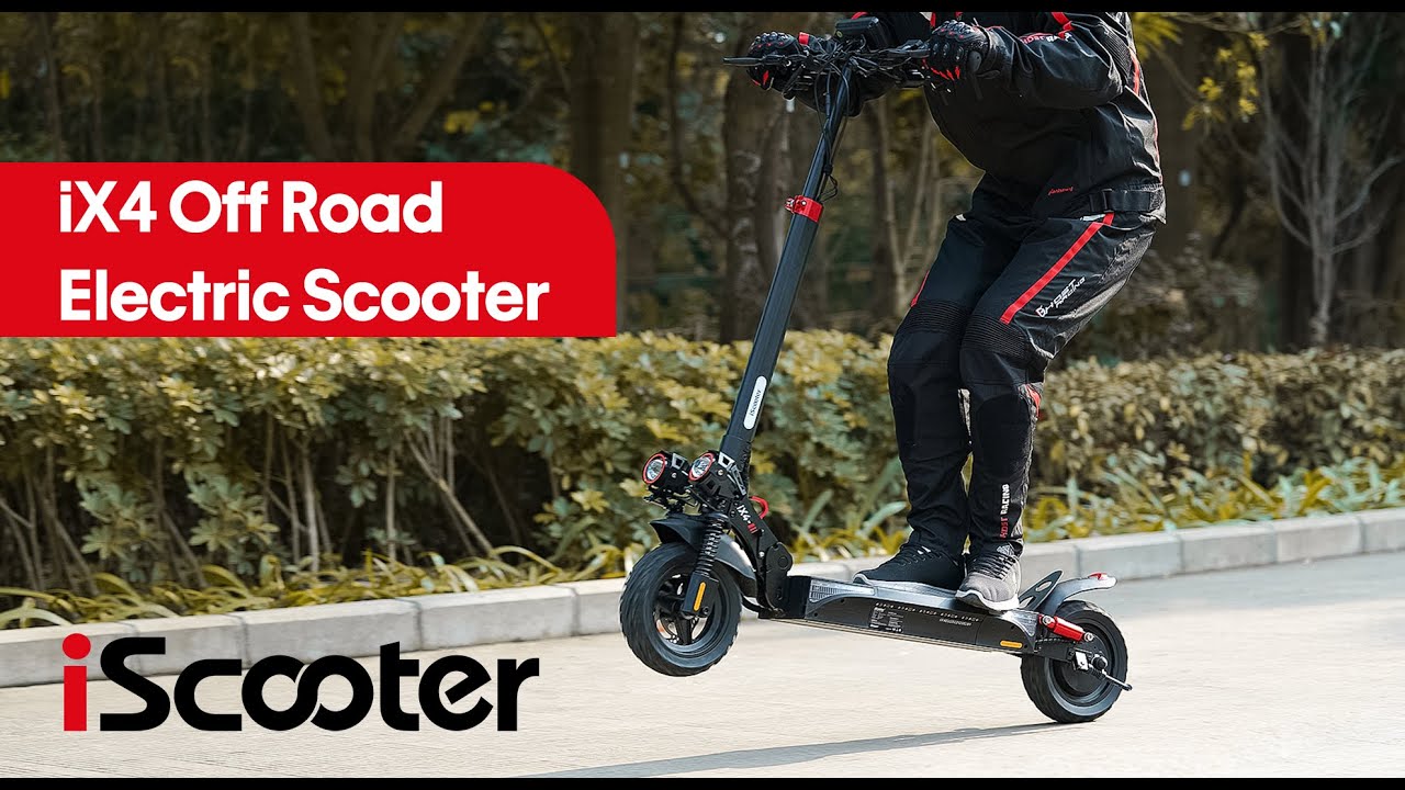 Electric Scooter iScooter IX4 800W Motor 48V15AH aluminum battery