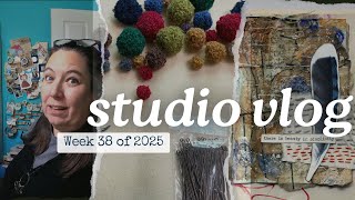 Studio Vlog 38 | Art Journaling, Pets, Daily Life, New Art Supplies, Crafty ADD, Control what I can