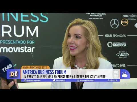 Mano a mano con Eva Hughes en el America Business Forum