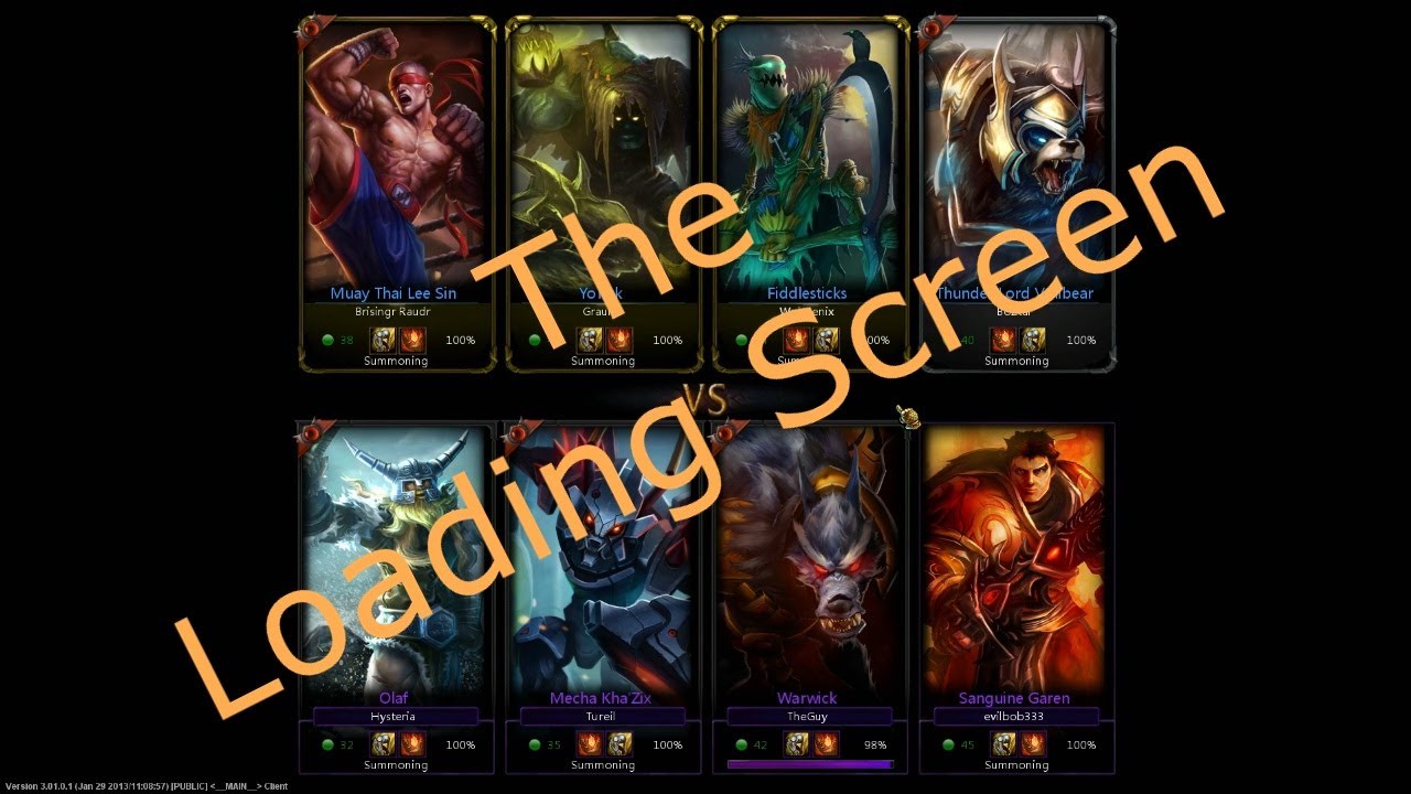 The Loading Screen #1 - YouTube
