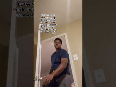 POV: You’re #donovanmitchell after the #cavs gets swept by the #newyorkknicks #viral #shorts #nba