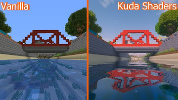 Minecraft | Vanilla vs Kuda Shaders Legacy