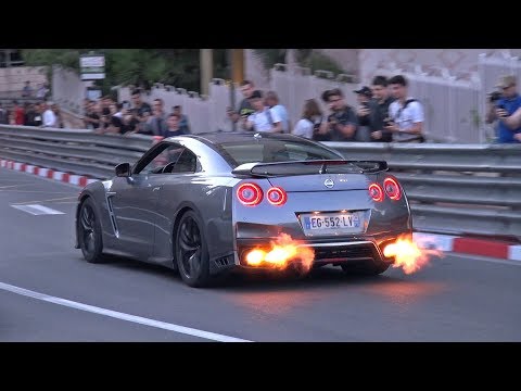 best-of-nissan-gt-r-r35-in-monaco!-🔥-accelerations-&-flames!