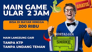 MAIN GAME ULAR DI BAYAR SALDO DANA| APLIKASI PENGHASIL UANG TERCEPAT|PENGHASIL SALDO DANA 2023 🤑💸 screenshot 2
