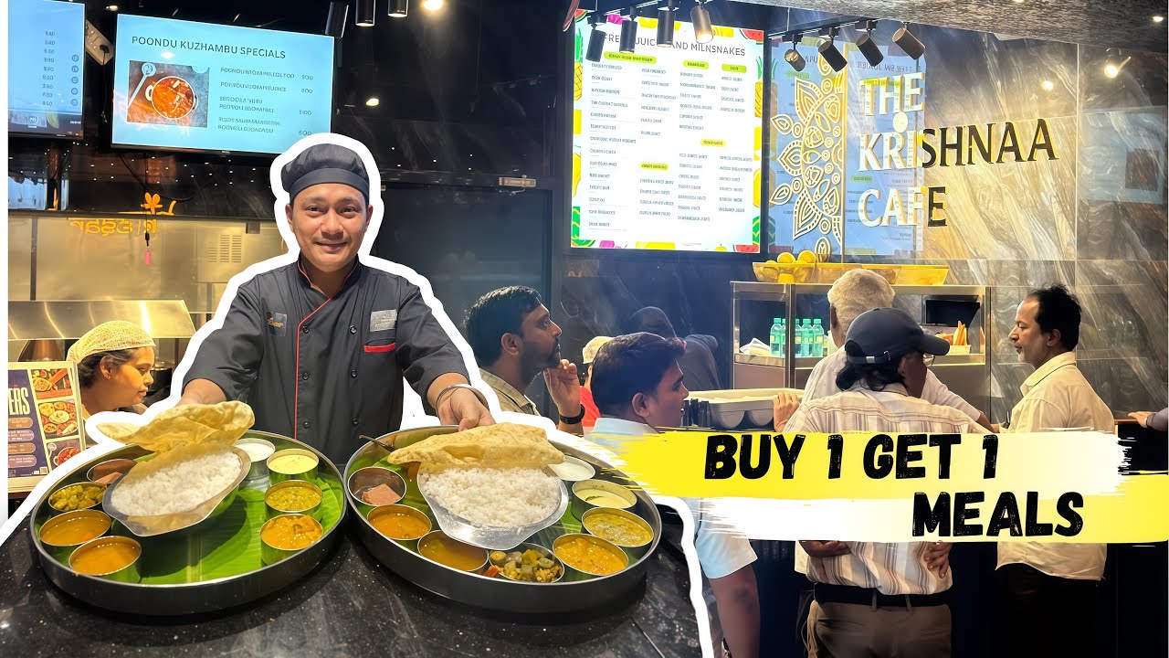 Mount Rd Cafe நம்ம சென்னை Mount Road ல ஒரு Meals வாங்குனா ஒரு Meals free | The ...