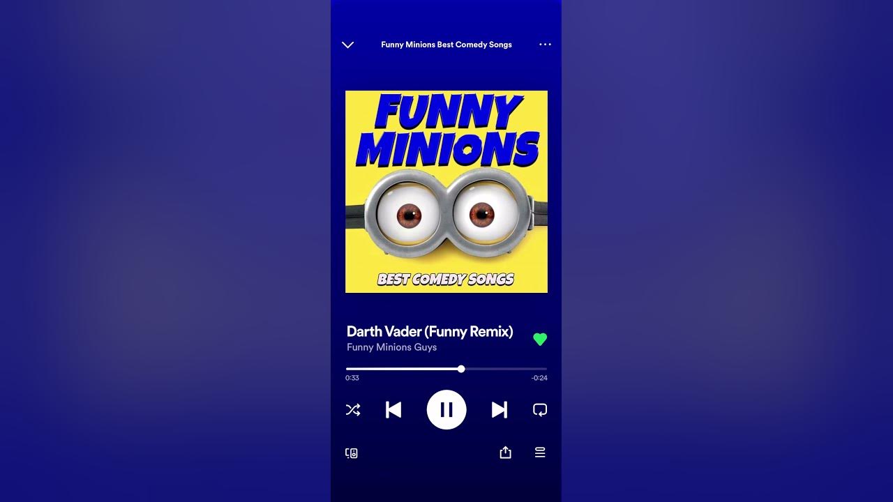 MINIONS Darth vader song funny remix