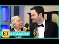 Watch Bill Hader Adorably Crash Henry Winkler's Backstage Interview (Exclusive)