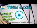 Satoru Gojo (Hidden Inventory) MOVESET showcase, MOVIE, &amp; BOSS FIGHT (Jujutsu Shenanigans)
