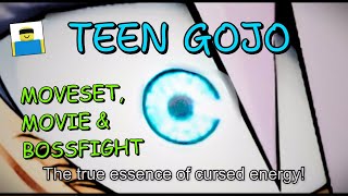 Satoru Gojo (Hidden Inventory) MOVESET showcase, MOVIE, &amp; BOSS FIGHT (Jujutsu Shenanigans)