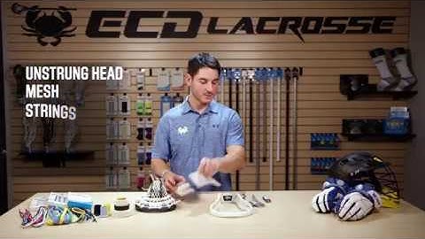 How to String a Lacrosse Head