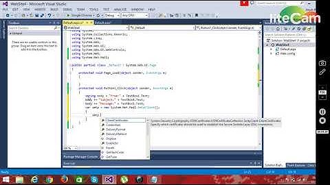 How to Send SMTP Email from Computer to Web-mail using C#