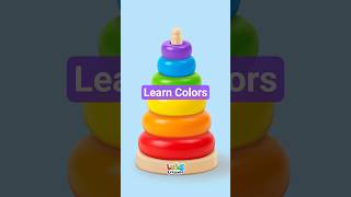 Learn Colors With Stacking Rings, Learning Colors For Toddlers, Kids & Baby, Toddler Video