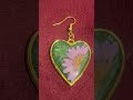 Resin earrings #artandcraft #resin #resinart #handmade #resincrafts #diy