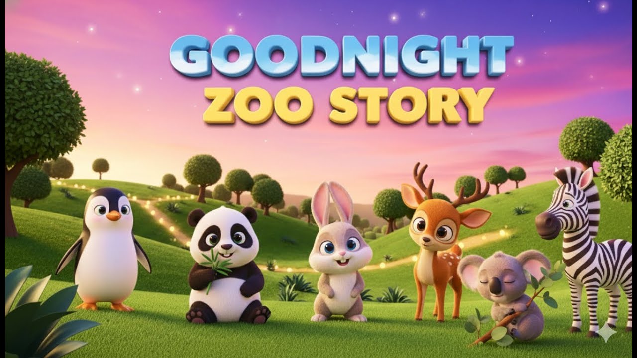 Goodnight Zoo | Bedtime Story for Kids | Good Night Stories in English ...