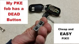 C4 Corvette PKE Fob has a DEAD button...easy fix