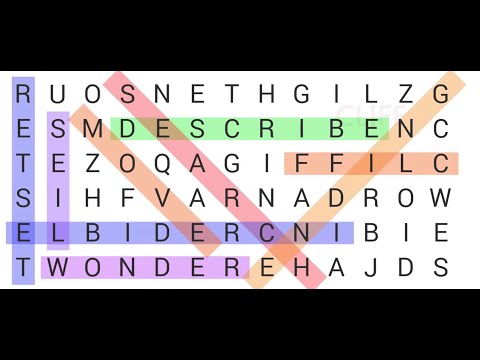 How to Create a Crossword Puzzle Game for learning New Vocabulary ll ESL Method ll