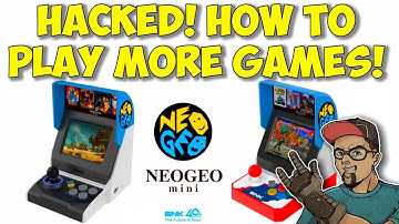 Neo Geo Mini Hacked! Play More Games & Systems! How To Guide!