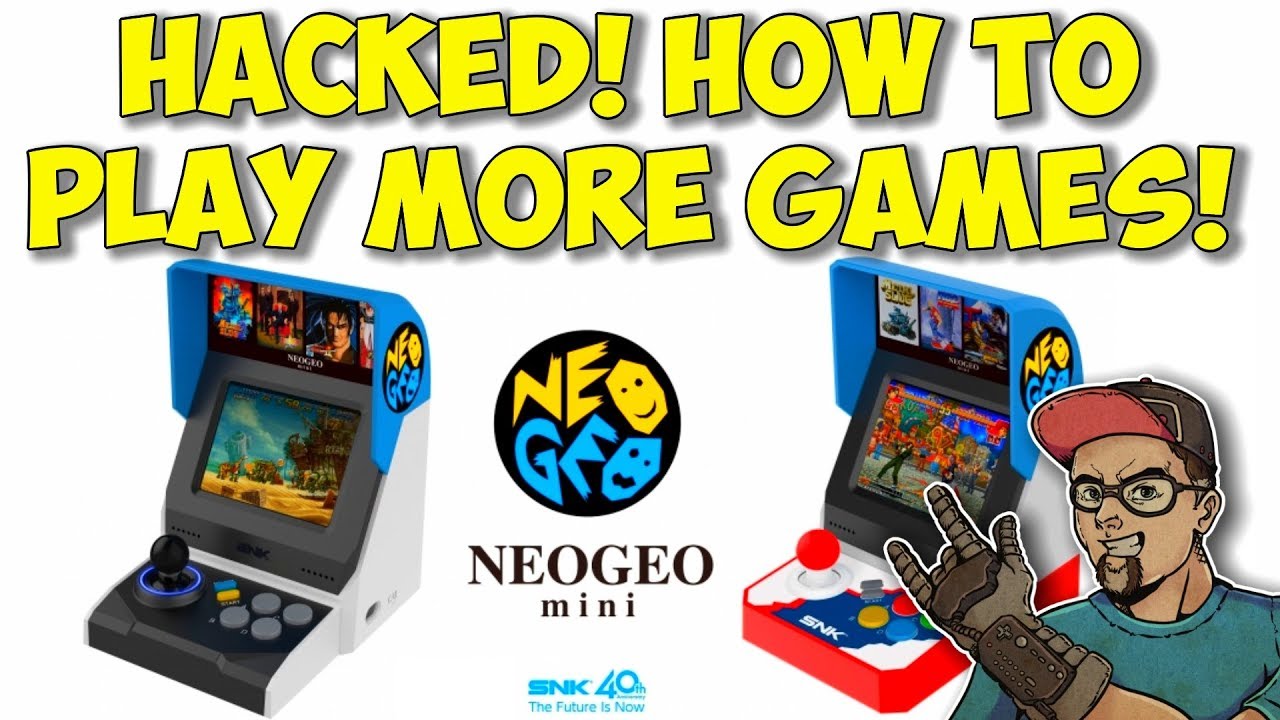 Neo Geo Mini Hacked! Play More Games & Systems! How To Guide! 