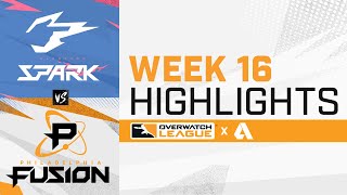 Hangzhou Spark VS Philadelphia Fusion - Overwatch League 2021 Highlights | Week 16 Day 2