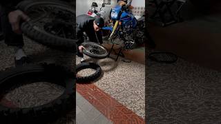 Getting the Yamaha XTZ 750 Super Tenere ready for spring