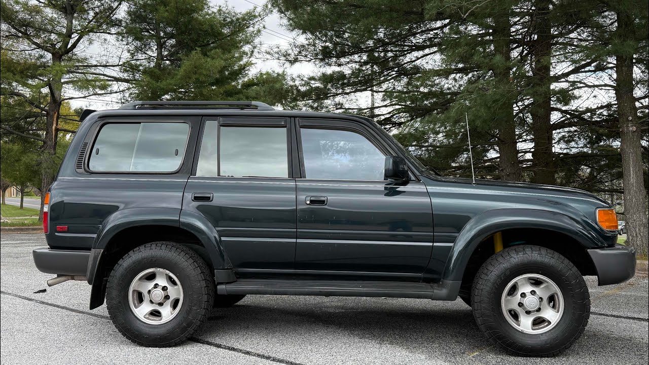 1995 Toyota Land Cruiser, new genuine leather interior