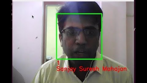 Python face recognition with SQLite