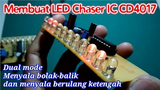 [New] LED Chaser With DC Motor 2021