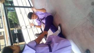 Epic fail mannequin challenge in school ,super late upload
