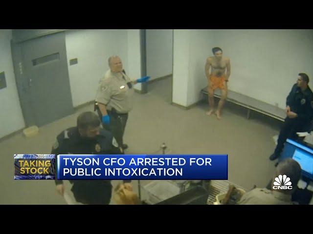 What did John Tyson do? Tyson Foods CFO arrested for public