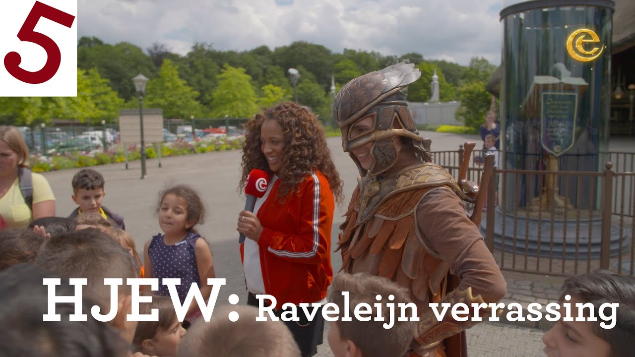 Ruiter Joost van Raveleijn verrast school! - Heb je een wens? - Efteling