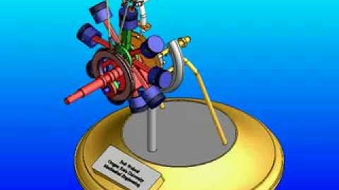 Student Designed Radial Engine