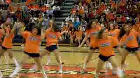 cooper dance team homecoming pep fest 08