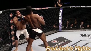 Francis Ngannou vs Luis Henrique Highlights (Vicious KNOCKOUT) #ufc #mma #francisngannou #knockout