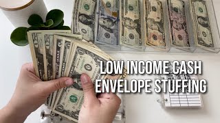 Low Income Cash Envelope Stuffing | Covering my Bills | SoCal Budgeter