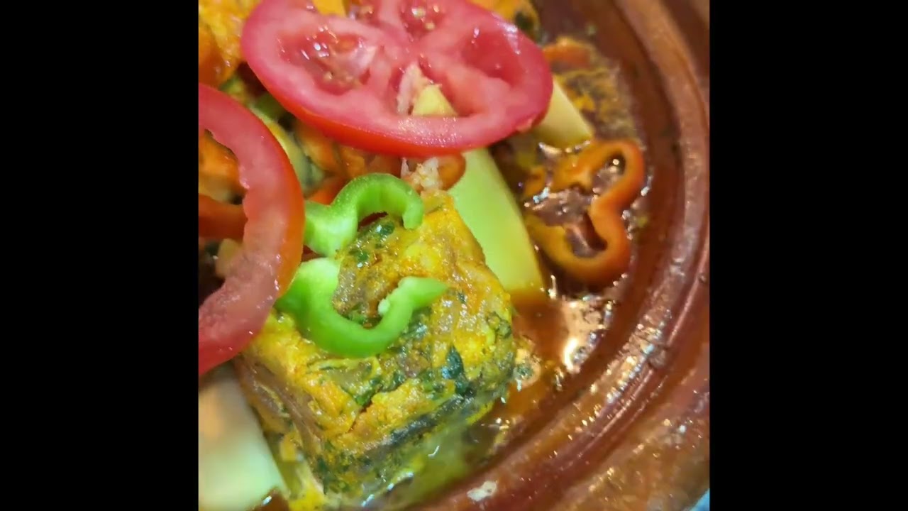 كيف تعد طاجين السمك من الأول حتى النهاية#food #cuisine #poisson #how #maroc 