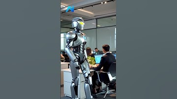 ROBOT BOSS TAKES CHARGE Of Office Employees! | #AI #Robotics #YouTubeShorts