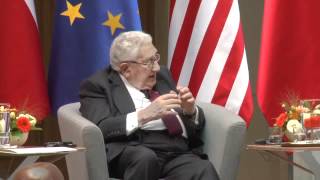 Sikorski-Kissinger debate on Europe