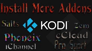 Kodi: "How to" Install more Apps screenshot 5