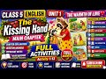 Class 5 English Unit 1 The Kissing Hand FULL ACTIVITIES| Activity1-13|Class 5 English Unit 1 