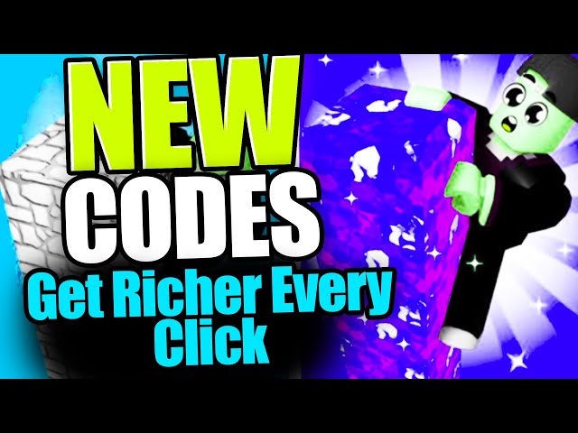 Get Richer Every Click Codes - Roblox December 2023 