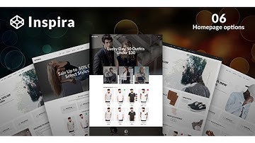 Inspira - Multipurpose Responsive WooCommerce WordPress Theme | Themeforest Website Templates and