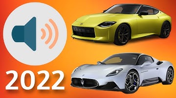 Guess the 2022 Car by the Sound! - Car Challenge Quiz!