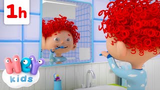 It's Time to Wake Up! - Brush Your Teeth Song for Kids | HeyKids Nursery Rhymes