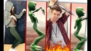 Scheiß Alien Dance Challenge!  Dame Tu Cosita