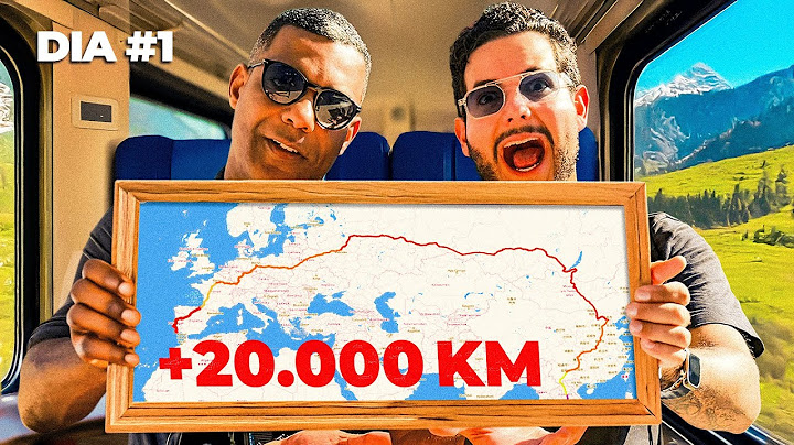 DECIDI FAZER A MAIOR LOUCURA! A VIAGEM DE TREM MAIS LONGA DO PLANETA - Ep01.