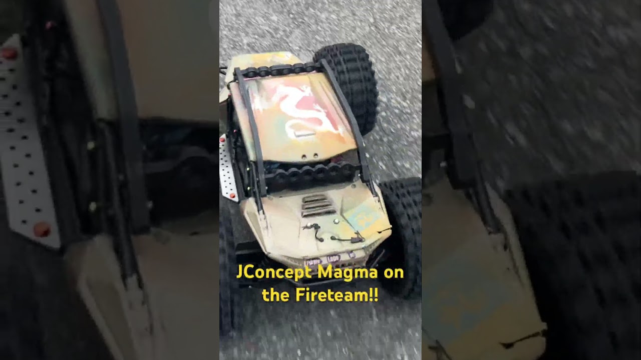 Arrma Fireteam 🔥 on JConcepts Magma Tires 👀 👹 