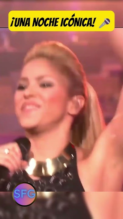 La Actuación Más Icónica de Shakira en Dancing With The Stars 🌟 - YouTube