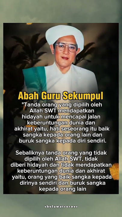 pesan abah guru sekumpul #quotes